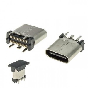 USB3.1 TYPE-C 24PF-009, Разъем USB USB3.1 TYPE-C 24PF-009, 24 контакта