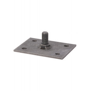 Монтажная пластина 120х120 мм для изоляционной штанги, М16, термодиффузия SQ2401-3128