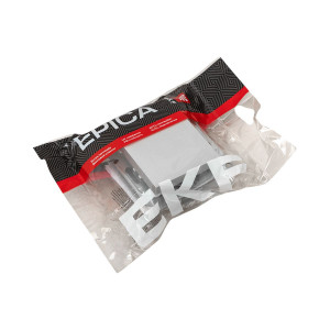 Механизм выключателя, одноклавишный, кнопочный, алюминий Эпика EKF UP1-SWA-13