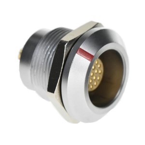 FLKB-09EGFS-GCP-001, Цилиндрические защелкивающиеся разъемы FLO K SERIES EGG TYPE SIZE 0 PANEL 9 PIN F CONN F PIN