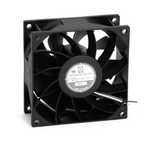OD9238-12HBVXC, Вентиляторы постоянного тока DC Fan, High Static Pressure, Vaneaxial, 92x38mm, 12VDC, 135CFM, 16W, 58dBA, 5400RPM, Ball Bearing, Wire Leads