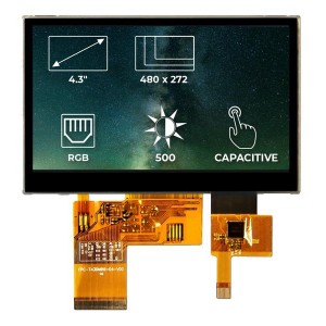 RVT4.3A480272TNWC00, Тонкопленочные дисплеи и принадлежности
