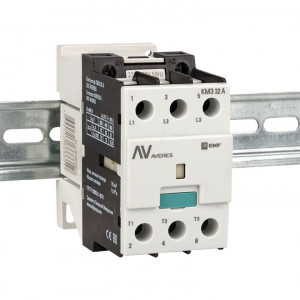 Контактор КМЭ 32А 230В АС AVERES ctr-s-32-00-230-av