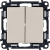 Изображение товара Выключатель 2-кл. СП Valena Life 10А IP20 с лицевой панелью безвинтов