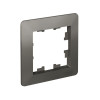 ATLASDESIGN AIR 1-постовая РАМКА, СТАЛЬ/дымчатый черный ATN220901
