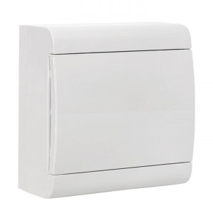 Щит распределительный ЩРН-П-8 (пром. упаковка) белая дверца IP41 EKF Basic pb-n-8w-bas