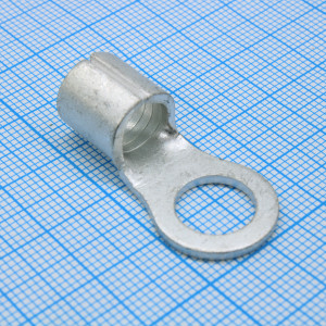 Наконечник кабельный ПМ 25-10, Наконечник кабельный кольцевой М10 под пайку или опрессовку проводов сечением до 25 мм2