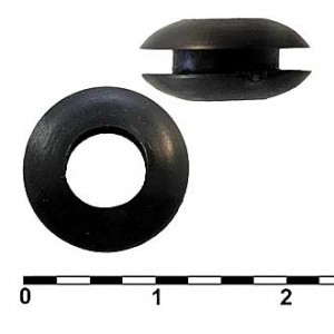 Втулки  6Х12.5Х8Х5.5Х1.5, Втулка проходная 6х12.5х8х5.5х1.5, резина EPDM