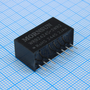 WRB2424S-3WR2, Преобразователь DC/DC на печатную плату вход 24В, выход 24В, 156мА (ТНТ)