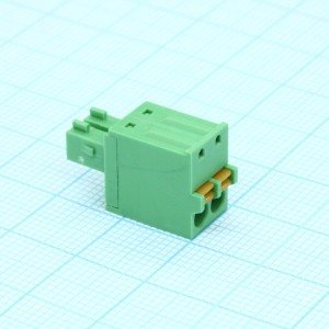 15EDGKD-3.81-02P-14-00A(H), Разъемный клеммный блок, Серия 15EDGKD-3.81 2 контакта