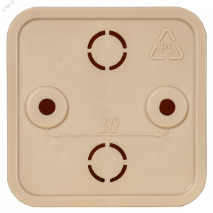 Коробка распаячная ОП 50х50х20 IP20 КМ41206-04 (4 клем. 3кв.мм) сосна UKO10-050-050-020-K34