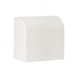 Заглушка (40х25) (4 шт) белая EKF-Plast