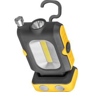 Фонарь аккумуляторный рабочий 14 083 NPT-W07-ACCU 1LED 1Вт + 1COB 3Вт аккум. 3.7В 14083