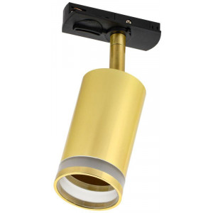 Светильник 4116 декоративный трековый поворотный GU10 золото LT-USB0-4116-GU10-1-K22