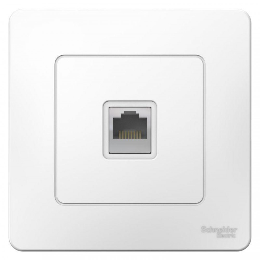 Изображение товара Розетка компьютерная Blanca RJ45 кат.5E скрытая монтаж для стены Изображение товара Розетка компьютерная Blanca RJ45 кат.5E скрытая монтаж для стены