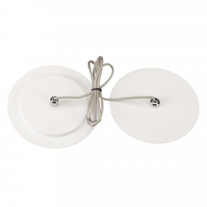 Подвес SPX140A 022469, Аксессуар регулируемый для подвешивания светильников SP-FOCUS-R140-30W. Длина троса 1000мм. Диаметр 140мм. Цвет белый.