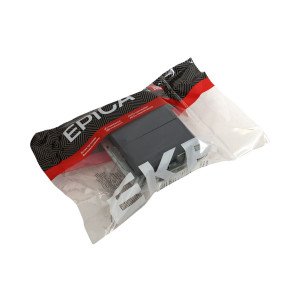 Механизм выключателя, двухклавишный, графит Эпика EKF UP1-SWG-20