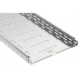 Лоток листовой перфорированный 300х50 L3000 сталь 0.8мм CLP10-050-300-3