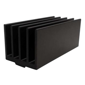 ATS-TI1OP-519-C1-R0, Радиаторы Heatsink for TI Module TAS5612/TAS5614, Black-Anodized, 78x36x35.6mm