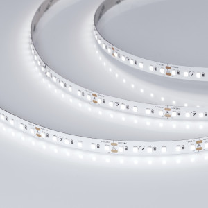 Лента TWIST-5000-2835-120-24V White6000 (10mm, 10W/m, IP20) 030007, Гибкая лента повышенной прочности TWIST , светодиоды smd 2835,120шт/м (600шт на 5м), белая плата 10мм, скотч 3М. Цвет БЕЛЫЙ 5800-6500K. Питание 24V, мощность 10 Вт/м (50 Вт на 5м), угол 120°, цветопередача CRI>90. Размеры 5000х10x1.5мм. Мин.отрезок 50мм,