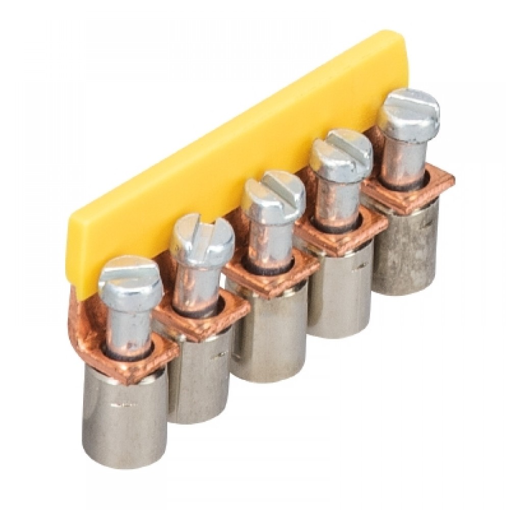 Изображение товара Соединительный мостик IVB WK 4-5 - 5 полюсов, желтый