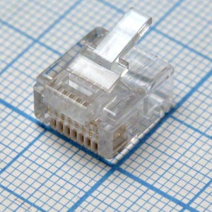 TP8P8C вилка (011), TP8P8C вилка