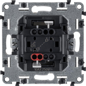 Выключатель 1-кл. СП Valena Life 10А IP20 250В 10 752501