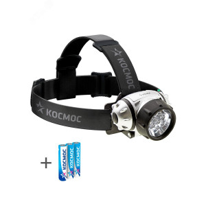 Фонарь налобный H7LED 7LED 3хAAA/R03 KOC-H7-LED