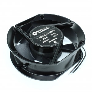 Вентилятор 1.4ЭВ-2.5-3-1270, Вентилятор 220В AC, 2300об./мин., 250м3/час, 172х153х53мм, 59дБ, 39Вт