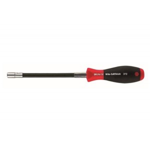 37222, Отвертки, гаечные ключи и гайковерты со сменными головками Flexible Shaft Nut Driver 1/4x5.9"