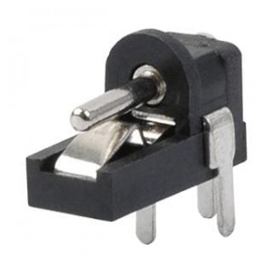 PJ-029DH, Соединители питания для постоянного тока power jack, 1.3 x 3.8 mm, horizontal, through hole, high current, 1 switch