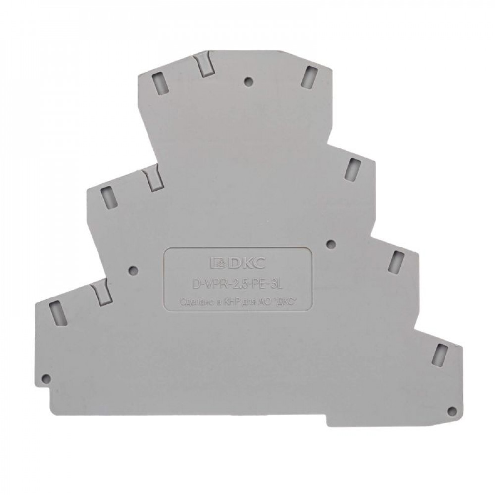 Изображение товара Изолятор торцевой для клеммы VPR-2.5-3L D-VPR-2.5-3L из полиамида