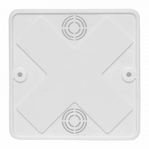 Коробка разветвительная КМР-030-032кг наружная (100x100x28) белая с клеммником 6мм2 EKF plc-kmr-030-032kg-6