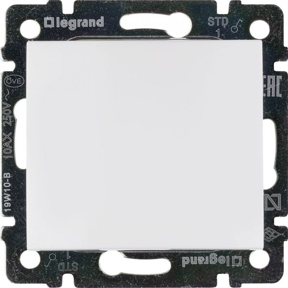 Изображение товара Выключатель 1-кл. СП Valena 10А IP20 250В механизм белый Legrand