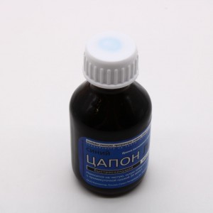 Цапон - Лак  30мл. синий., Лак для покрытия печатных плат, заливки обмоток, декоративных покрытий изделий из металла, бумаги и стекла, для росписи на стекле.