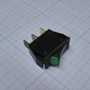 SWR 101-1C3 Ч/З IRS, Переключатель клавишный с подсветкой