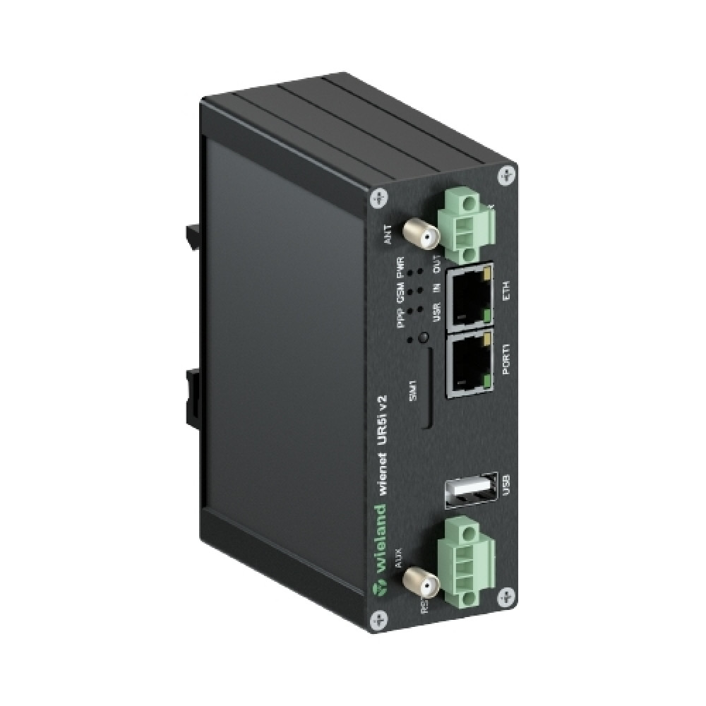 Изображение товара Маршрутизатор WIENET HSPA+UR5i V2 SL GSM GPRS Ethernet DIN-рейка