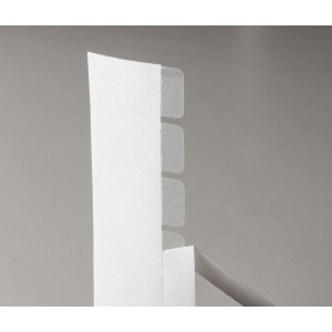 brd16104, LAM-6-103 ламинационные этикетки, полиэстер B-103, цвет-прозрачный, размер 38,1х19,05мм, 2000 шт/рул.