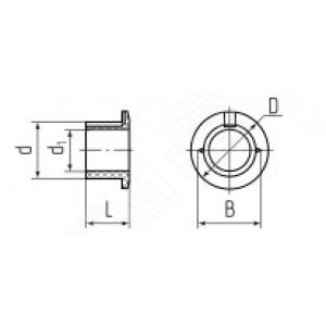 Втулка проходная В 28 (250шт)