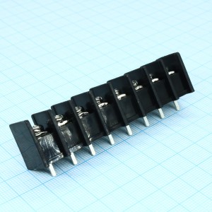 DG45C-B-08P-13-00A(H), Барьерный клеммный блок 8 контактов. Серия DG45C-B