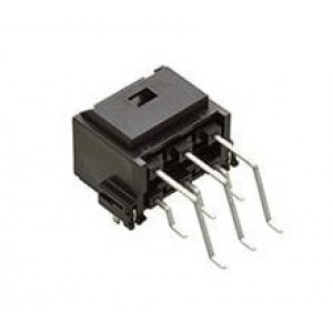 203555-2124, Проводные клеммы и зажимы CP-6.5 HDR 6.5mm DR 4CKT RA POLZ SMT BLK
