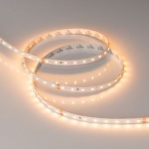 Лента RT-A80-8mm 24V Warm2400 (6 W/m, IP20, 2835, 5m) 028526(2), Светодиодная лента RT-A80, открытая. Светодиоды 2835, 80 шт/м (400 шт на 5 м), белая плата, ширина 8 мм, скотч 3M. Цвет ТЁПЛЫЙ 2400 K, цветопередача CRI>85, угол 120°. Питание 24V, мощность 6 Вт/м (30 Вт на 5 м). Размеры 5000x8x1.5 мм. Мин.отрезок 100 мм,