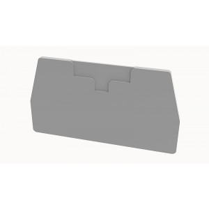 Торцевая крышка D-PCTK6-01P-11, Торцевая крышка, для клемм DC6..., цвет: серый