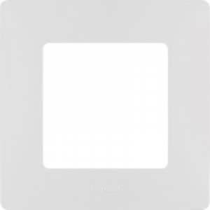 Рамка 1-м Etika бел. Leg 672501