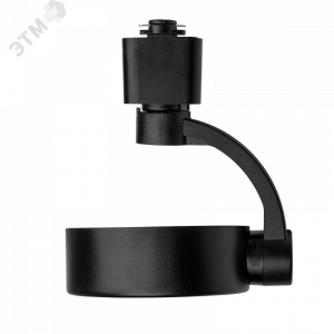 Светильник светодиодный трековый на шинопровод ДПО GX53 PTR 32 GX53 BL 230V IP20 без лампы черный корпус 5052192