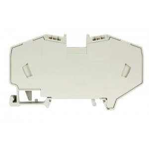 Проходная клемма WKF 16/35, Проходная клемма, тип фиксации провода: пружинный, номинальное сечение: 16 мм кв., 76A, 800V, ширина: 12 мм, цвет: серый, тип монтажа: DIN35