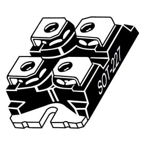 APT12040JVR, Дискретные полупроводниковые модули FG, MOSFET, 1200V, 0.40_OHM, SOT-227