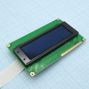 WEG010032BGPP5N00003, OLED 2,44" графический, 100х32, зеленый, 8-битный паралл. интерфейс 6800/8080/SPI, контроллер WS0010, VDD = 5В, -40...+80С