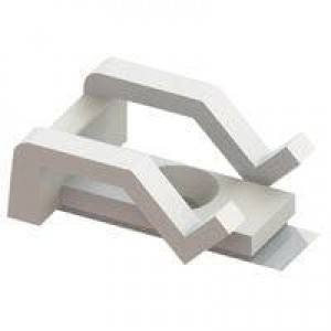 SFCC-4-01A-RT, Кабельный монтаж и принадлежности Clamp,Flat,Adh Mnt,Natural, Clamp,Flat,Adh Mnt,Natural,1K/Bag