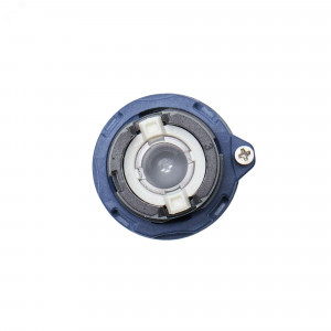 Головка кнопки плоская прозрачная без фиксации,  белая M22P-FMLWP